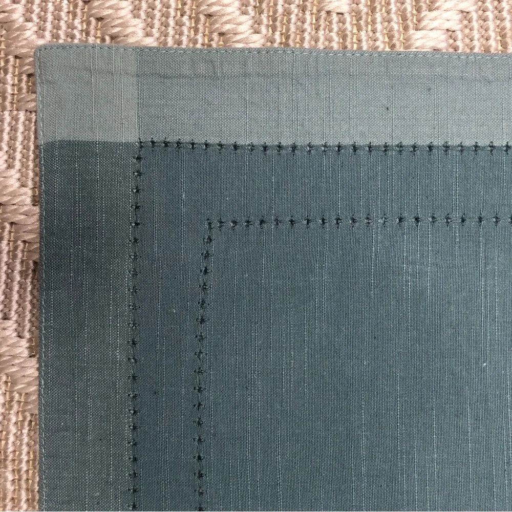 Pottery Barn Placemats Set of 9 Robin's Egg Blue Bundle